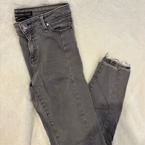 Abercrombie & Fitch Gray Denim Jeans
